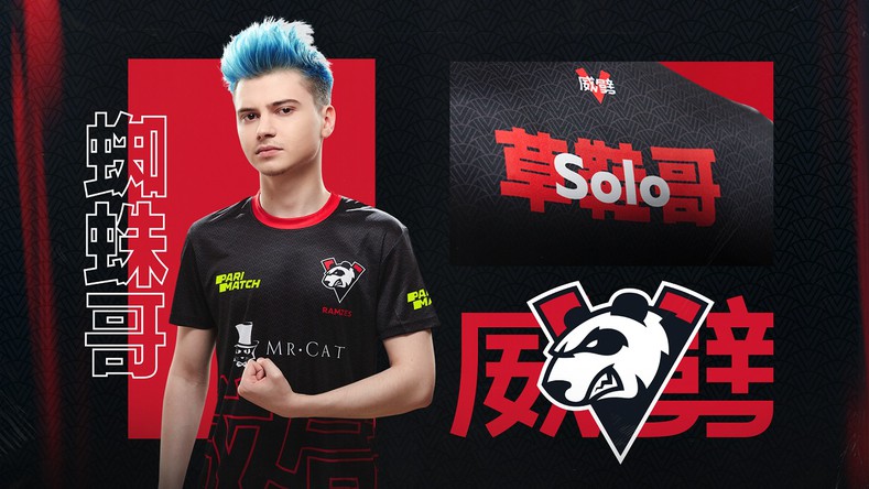 VP dota 2 team dons new logo and jersey