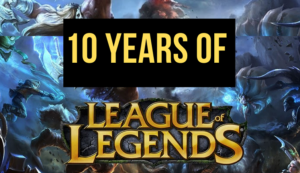 League of Legends celebrate 10 years