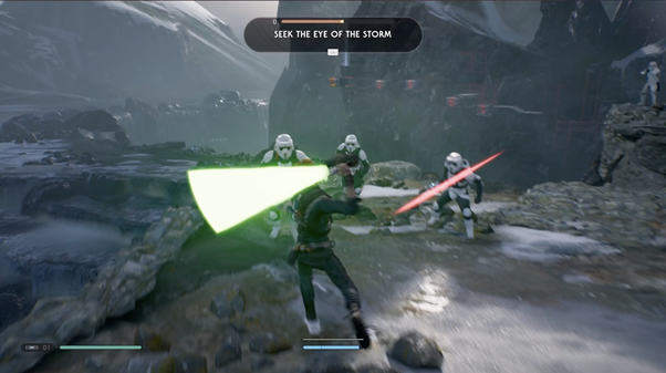 Gameplay of Star Wars Jedi:A fallen Order 2