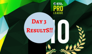 Day 3 Results ESL