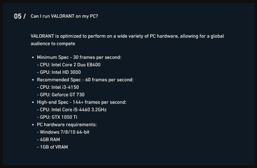 How to run Valorant on PC?