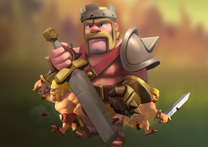 Barbarian King Clash of Clans New Levels
