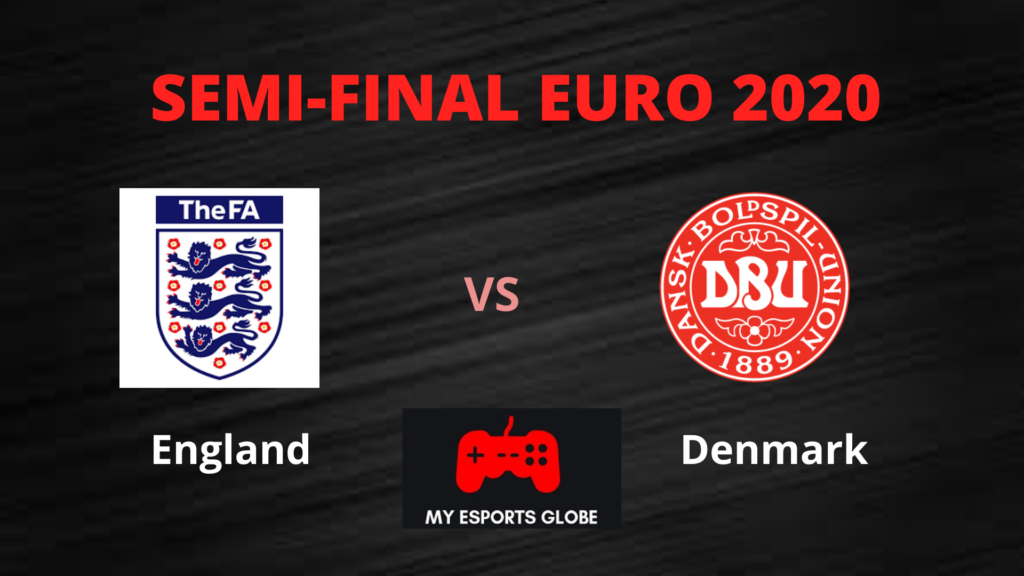 SemiFinal Euro 2020 England vs Denmark