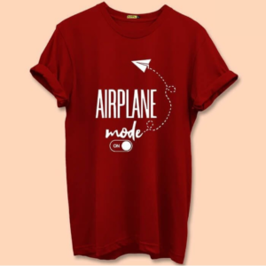 Red Colour Quote T-shirt'
